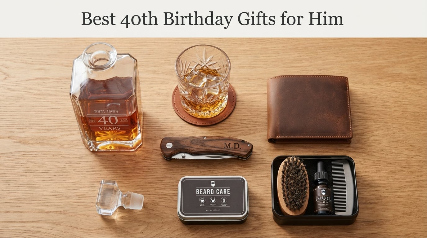 Best 40th Birthday Gifts for Him
