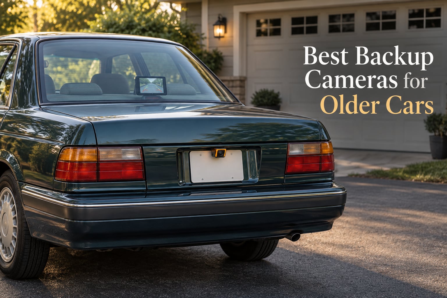 Best Backup Cameras for Older Cars