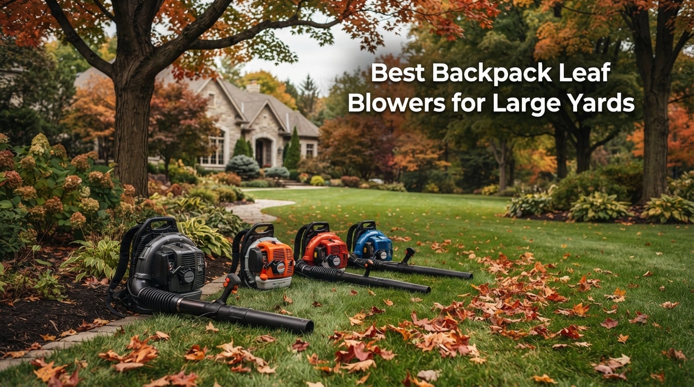 Best Backpack Leaf Blowers for Large Yards