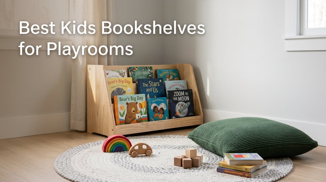 Best Kids Bookshelves for Playrooms