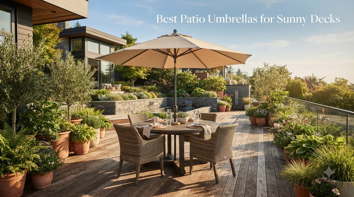 Best Patio Umbrellas for Sunny Decks
