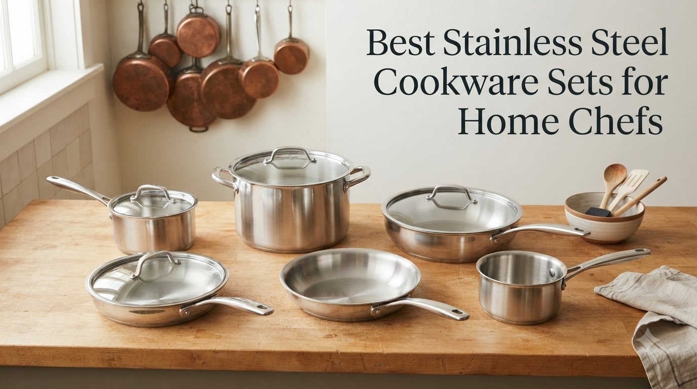 Best Stainless Steel Cookware Sets for Home Chefs
