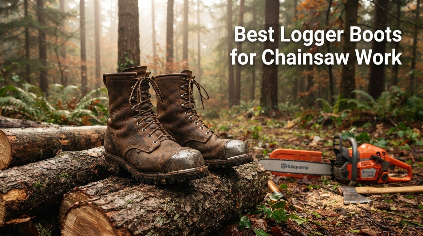 Best Logger Boots for Chainsaw Work
