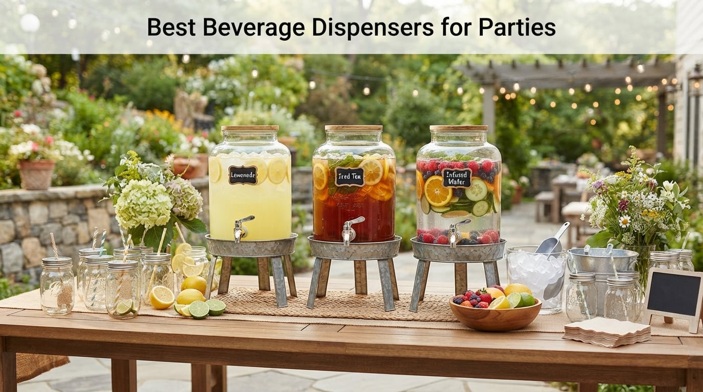 Best Beverage Dispensers for Parties