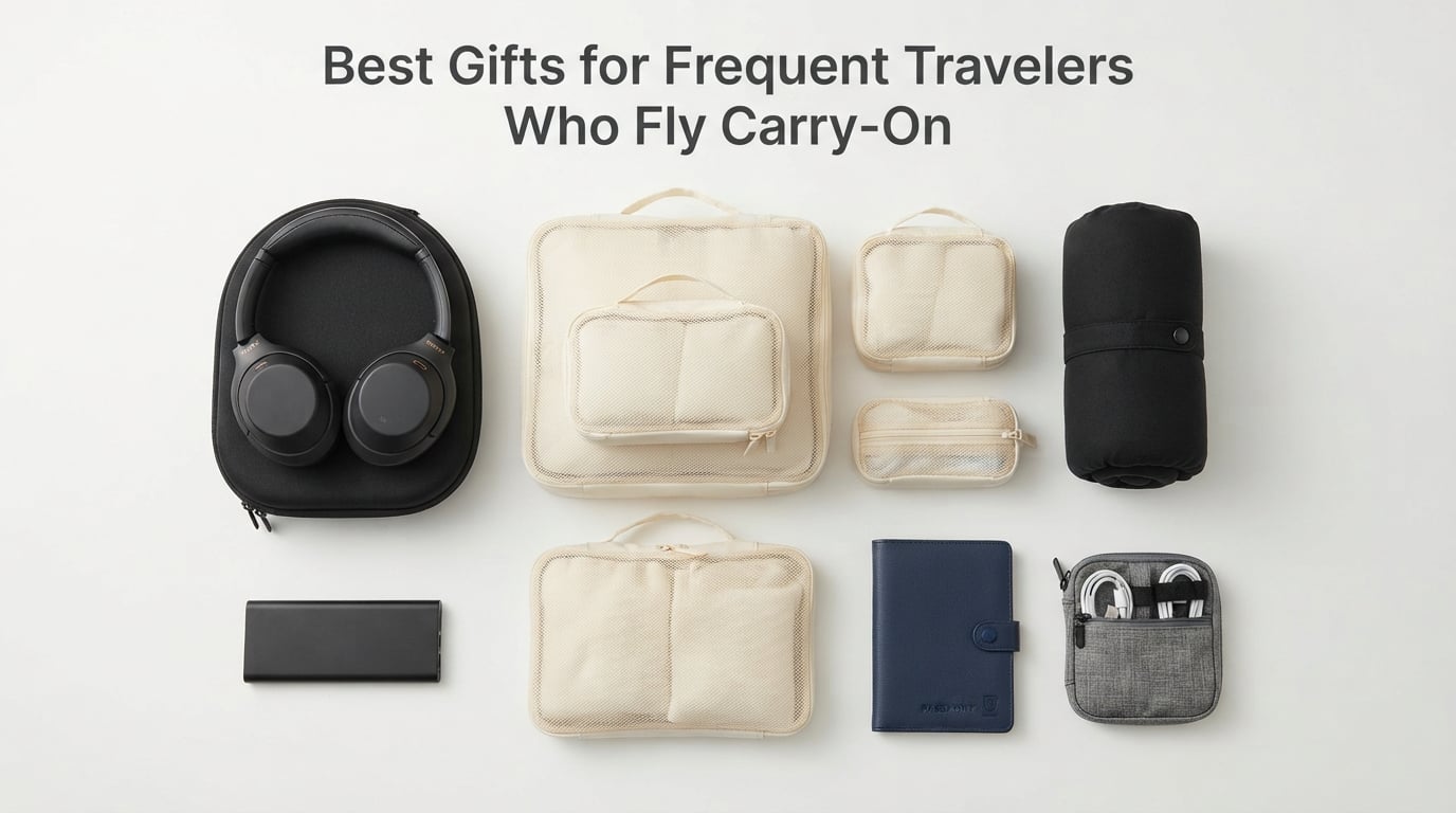 Best Gifts for Frequent Travelers Who Fly Carry-On