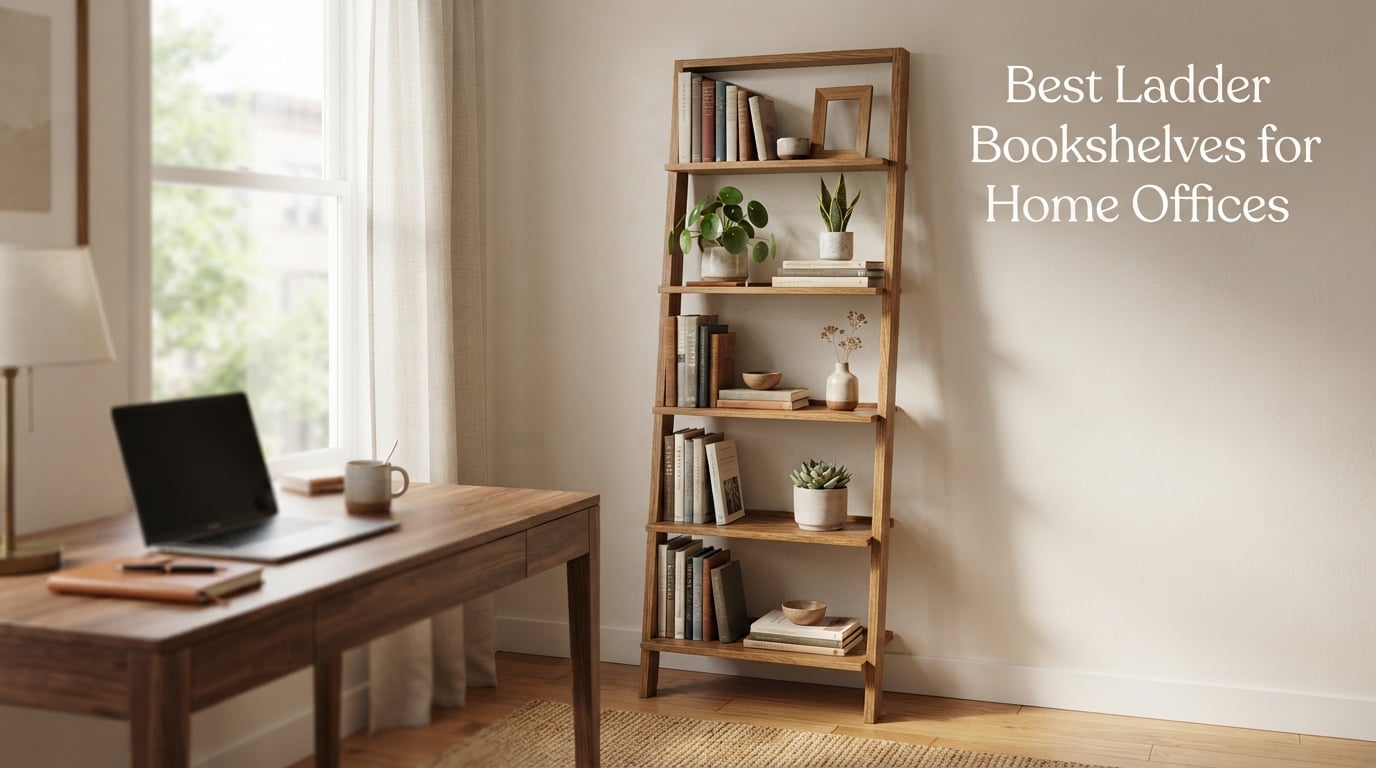 Best Ladder Bookshelves for Home Offices