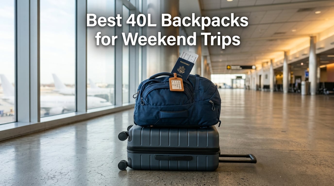 Best 40L Backpacks for Weekend Trips