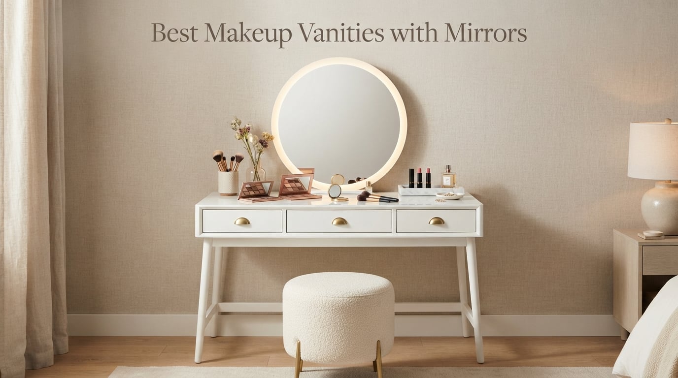 Best Makeup Vanities with Mirrors