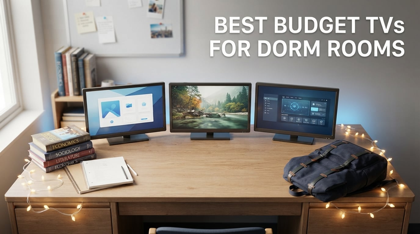 Best Budget TVs for Dorm Rooms