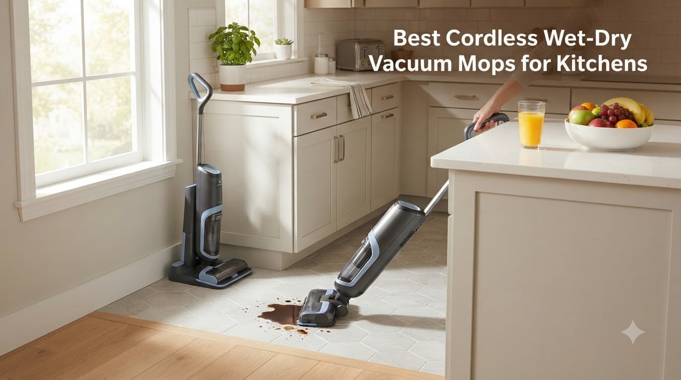 Best Cordless Wet-Dry Vacuum Mops for Kitchens