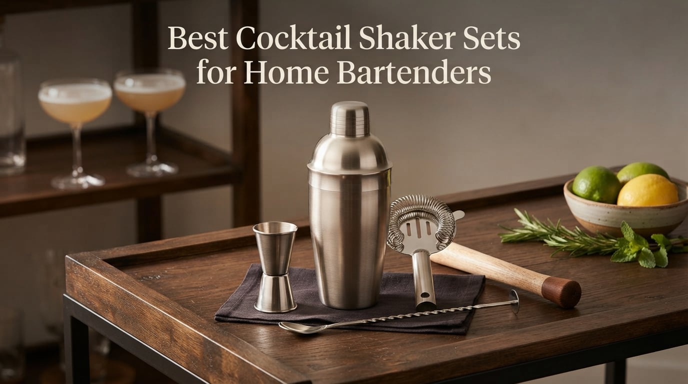 Best Cocktail Shaker Sets for Home Bartenders