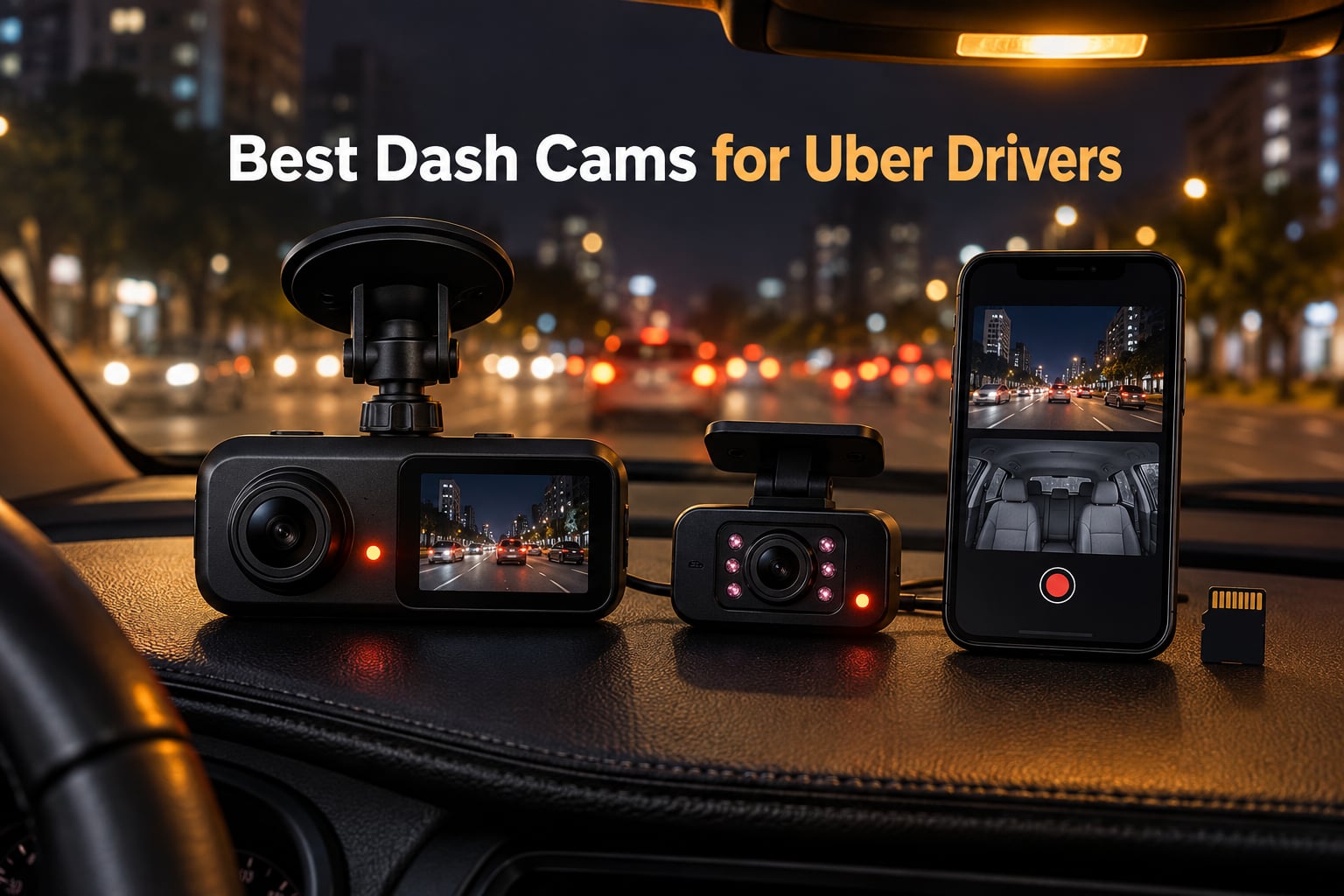 Best Dash Cams for Uber Drivers