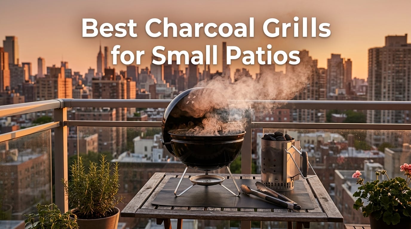 Best Charcoal Grills for Small Patios
