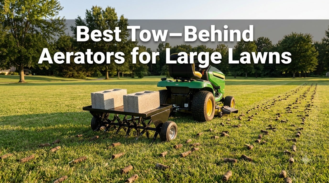 Best Tow-Behind Aerators for Large Lawns