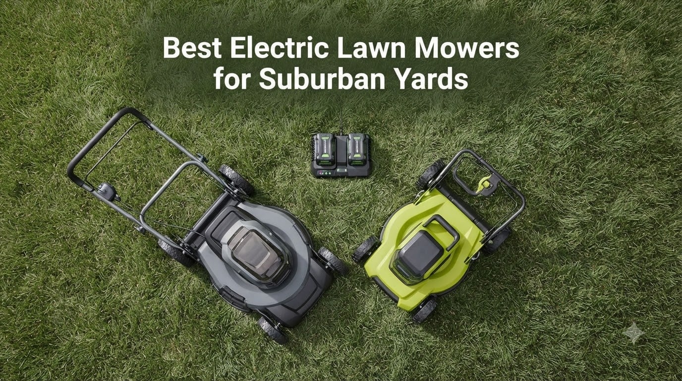 Best Electric Lawn Mowers for Suburban Yards