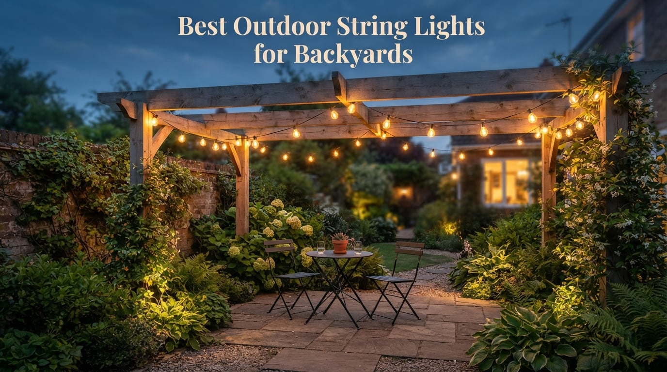 Best Outdoor String Lights for Backyards